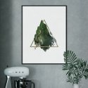 plakat triangle of greenery