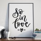 SO IN LOVE - Plakat w ramie SO IN LOVE - Plakat w ramie
