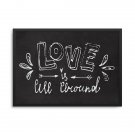 LOVE IS ALL AROUD - Plakat w ramie LOVE IS ALL AROUD - Plakat w ramie