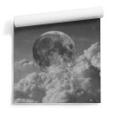 tapeta na ścianę cloudy moon