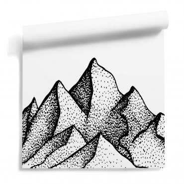 mountains halftone tapeta