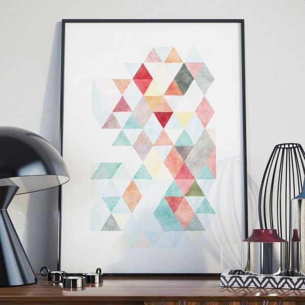 PASTEL ART - Plakat w ramie PASTEL ART - Plakat w ramie