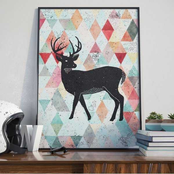 DEER DESIGN - Plakat designerski DEER DESIGN - Plakat designerski