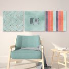 AZTEC HOME - Komplet trzech obrazów na płótnie AZTEC HOME - Komplet trzech obrazów na płótnie
