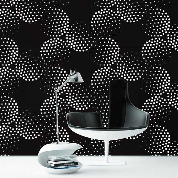 DOTS ILLUSION - Tapeta ścienna DOTS ILLUSION - Tapeta ścienna
