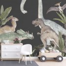 tapeta dla dziecka dinosaur room