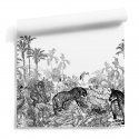 tapeta motyw tropikalny story of the jungle