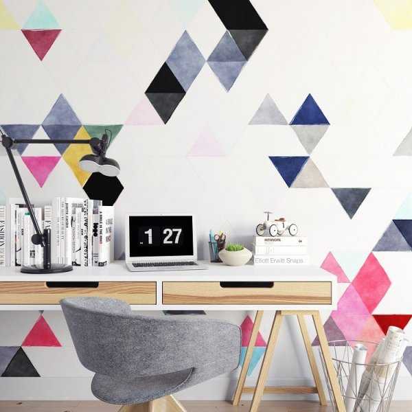 ABSTRACT TRIANGLE - Tapeta ścienna ABSTRACT TRIANGLE - Tapeta ścienna