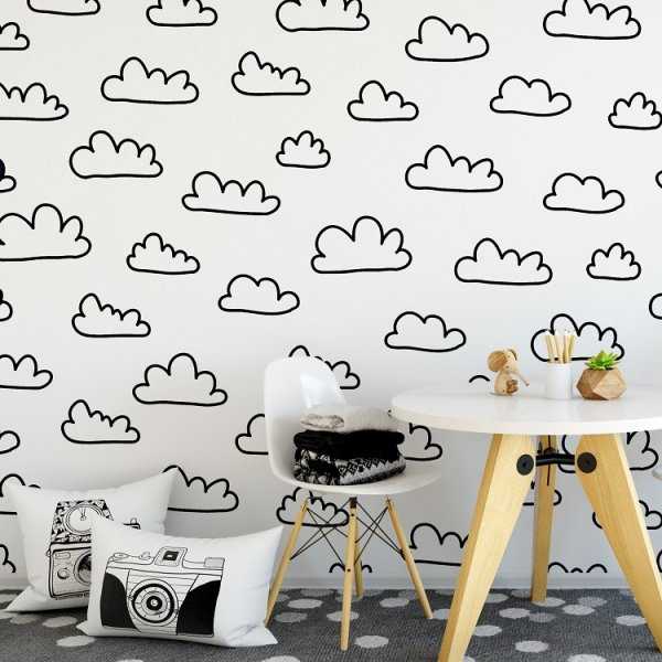 CLOUDY DESIGN - Tapeta ścienna CLOUDY DESIGN - Tapeta ścienna