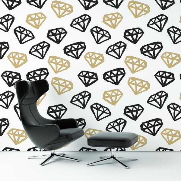 DIAMONDS WORLD - Tapeta ścienna DIAMONDS WORLD - Tapeta ścienna