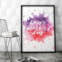 Abstract Mother's Day - Plakat dla Mamy