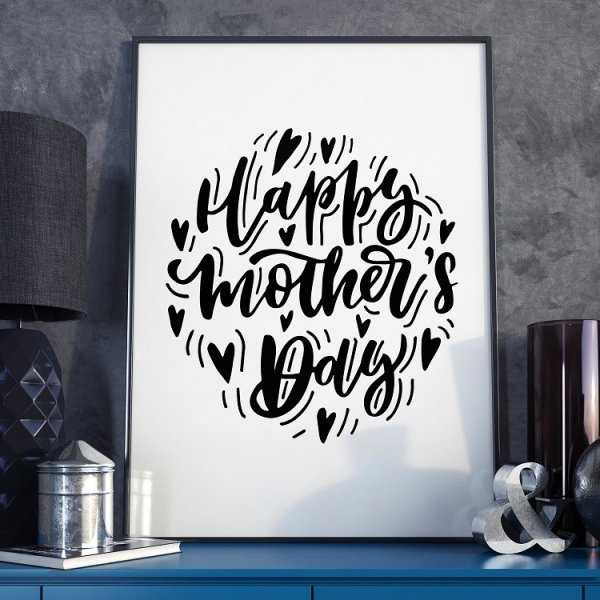 Happy Mother's Day - Plakat dla Mamy