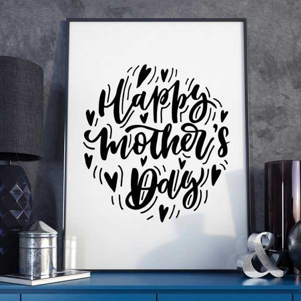Happy Mother's Day - Plakat dla Mamy Happy Mother's Day - Plakat dla Mamy