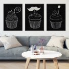 MUFFINS DESIGN - Komplet plakatów MUFFINS DESIGN - Komplet plakatów