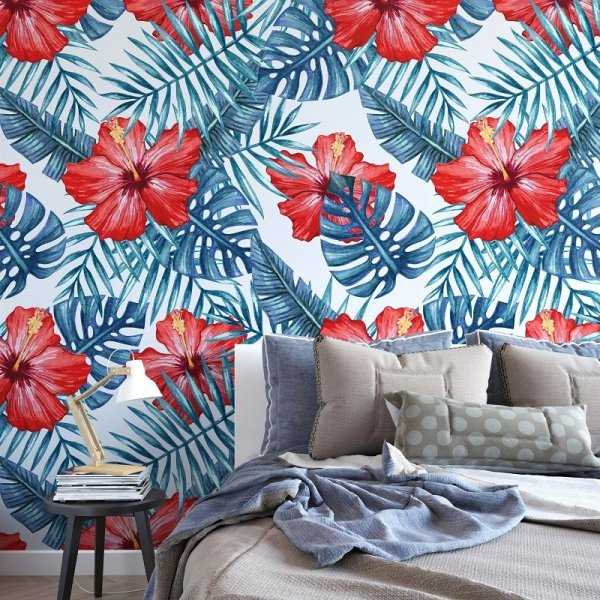 FLORAL DESIGN - Tapeta na ścianę FLORAL DESIGN - Tapeta na ścianę