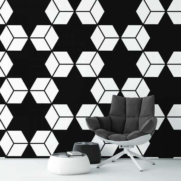GEOMETRIC CHAOS - Tapeta na ścianę GEOMETRIC CHAOS - Tapeta na ścianę