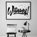 WITAMY! - Plakat designerski