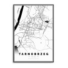 tarnobrzeg mapa plakat