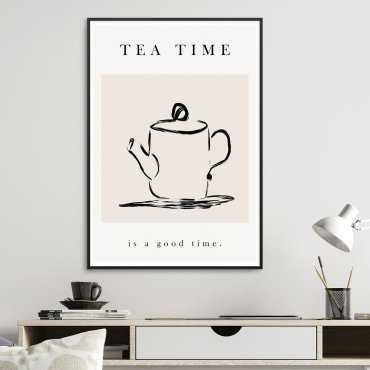 plakat tea o'clock