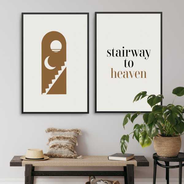 stairway to heaven zestaw plakatów