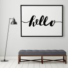 HELLO - Plakat typograficzny HELLO - Plakat typograficzny