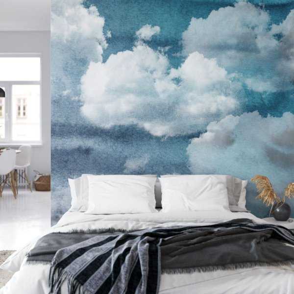 tapeta na ścianę cloudy storm
