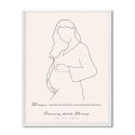 plakat dla mamy w ciąży