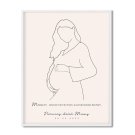 plakat dla mamy w ciąży