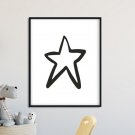 SCANDI STAR - Plakat dla dzieci
