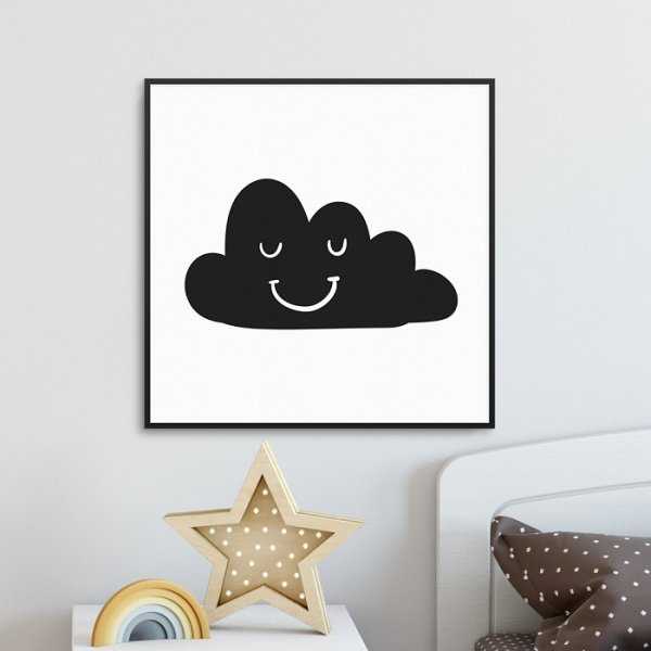 HAPPY CLOUD - Plakat dla dzieci HAPPY CLOUD - Plakat dla dzieci