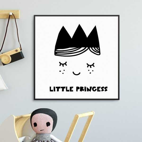 LITTLE PRINCESS - Plakat dla dzieci LITTLE PRINCESS - Plakat dla dzieci