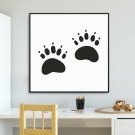 WILD FOOTPRINT - Plakat dla dzieci WILD FOOTPRINT - Plakat dla dzieci