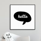 CUTE HELLO - Plakat dla dzieci CUTE HELLO - Plakat dla dzieci