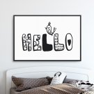 HELLO BIRD - Plakat dla dzieci HELLO BIRD - Plakat dla dzieci