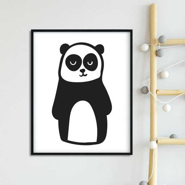 MR. PANDA - Plakat dla dzieci MR. PANDA - Plakat dla dzieci