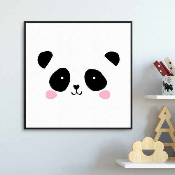 CUTE PANDA - Plakat dla dzieci CUTE PANDA - Plakat dla dzieci