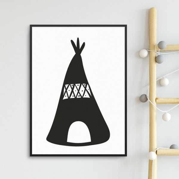 Kids Tent - Plakat dla dzieci Kids Tent - Plakat dla dzieci