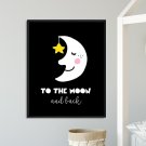 TO THE MOON AND BACK - Plakat dla dzieci