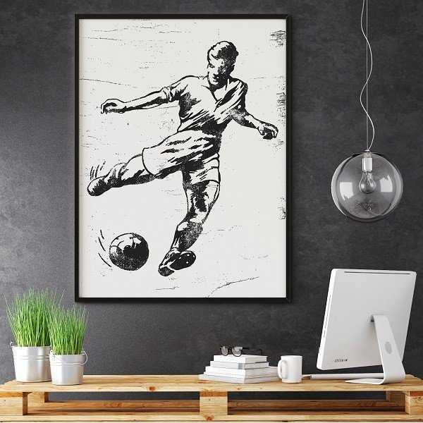 FOOTBALL - Plakat designerski FOOTBALL - Plakat designerski