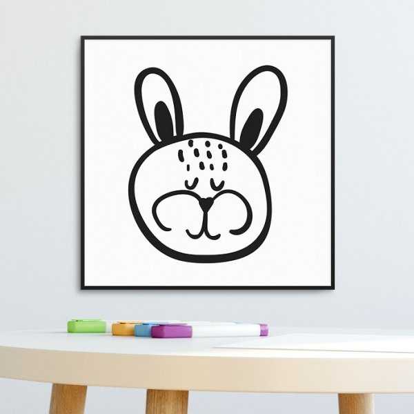 SWEET RABBIT - Plakat dla dzieci SWEET RABBIT - Plakat dla dzieci