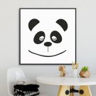 PANDA FACE - Plakat dla dzieci