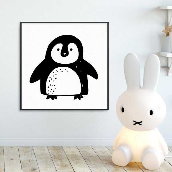 SWEET PINGUIN - Plakat dla dzieci SWEET PINGUIN - Plakat dla dzieci