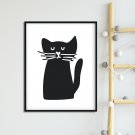 SCANDI CAT - Plakat dla dzieci SCANDI CAT - Plakat dla dzieci