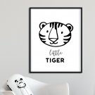 LITTLE TIGER - Plakat dla dzieci LITTLE TIGER - Plakat dla dzieci