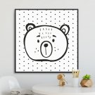 TRIANGLE BEAR - Plakat dla dzieci TRIANGLE BEAR - Plakat dla dzieci
