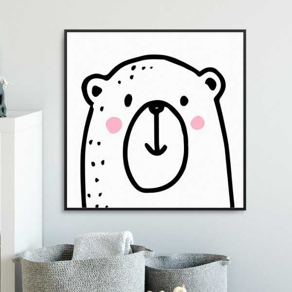 LOVELY BEAR - Plakat dla dzieci LOVELY BEAR - Plakat dla dzieci