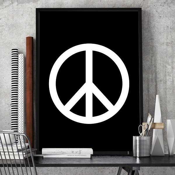 PEACE - Plakat designerski PEACE - Plakat designerski