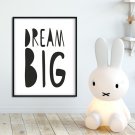 DREAM BIG - Plakat dla dzieci DREAM BIG - Plakat dla dzieci