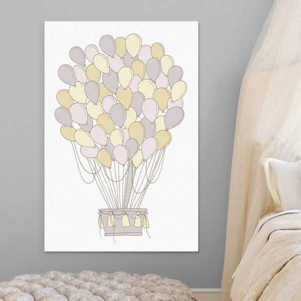 Modny obraz dziecięcy - CUTE BALLOONS Modny obraz dziecięcy - CUTE BALLOONS
