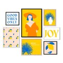 galeria plakatów joy and vibes